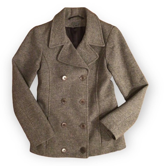 Double Breasted Wool Cashmere Blend Jacket Brand M0851 size 4 - Picture 1 of 7